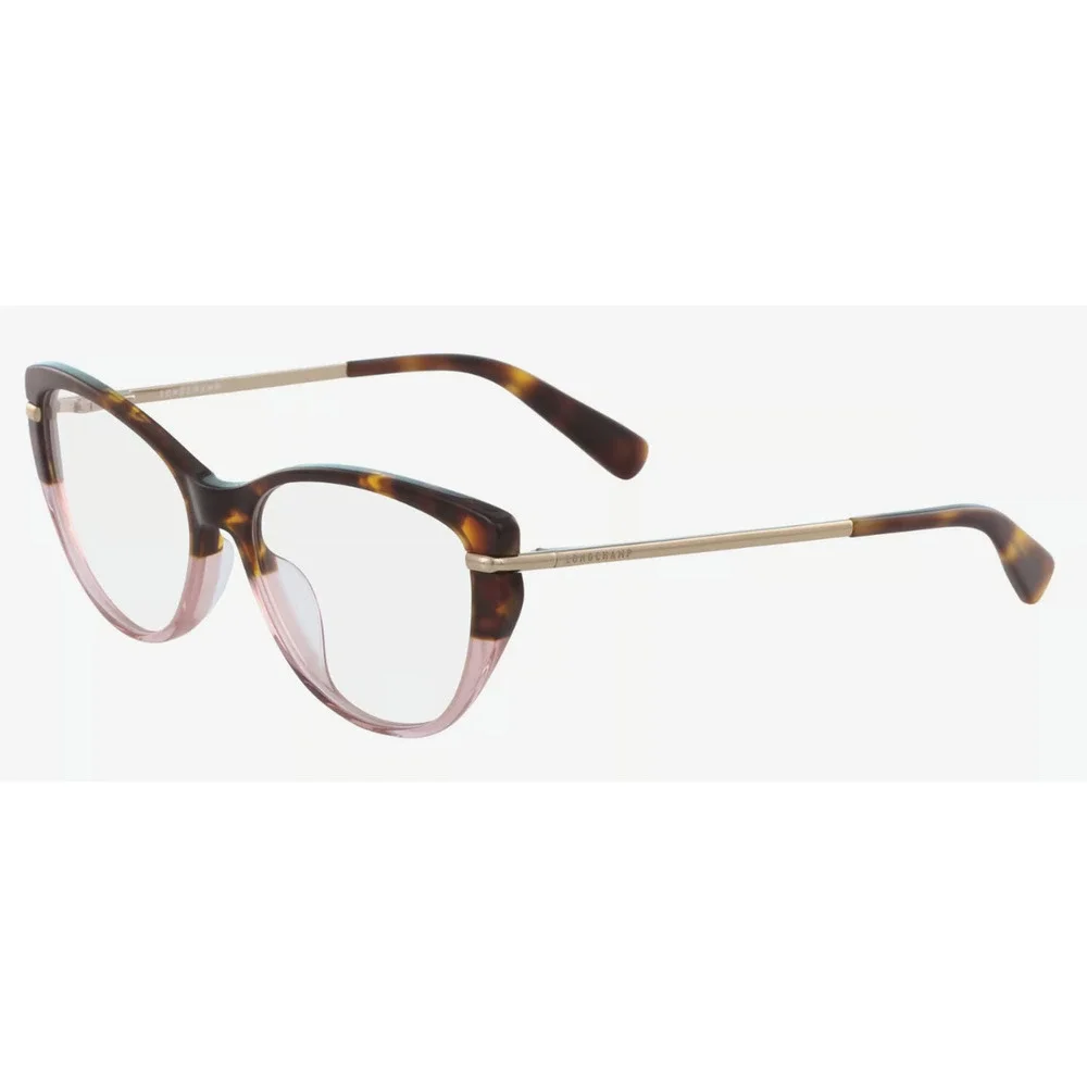 LONGCHAMP LO2629 590 PINK TORTOISE EYEGLASSES FRAMES 54-14-140 AUTHENTIC WOMENS